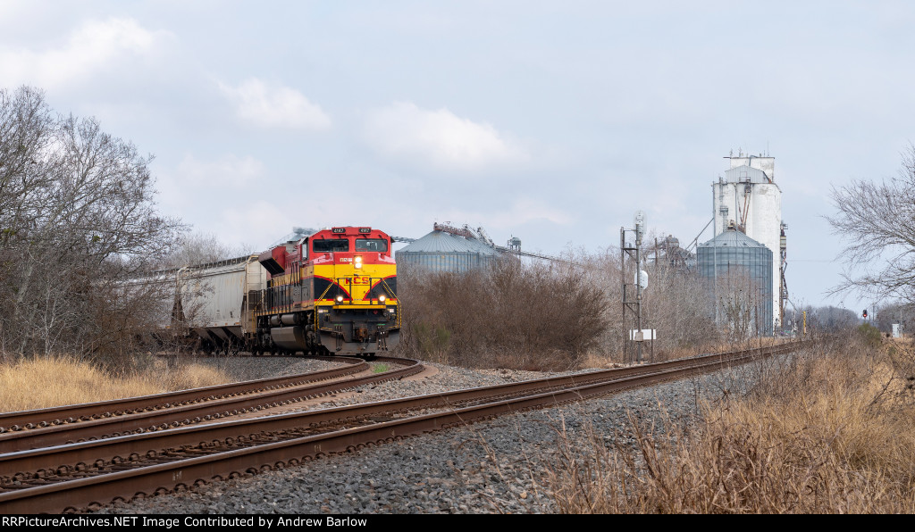 KCS Grainer Entering the Angleton Sub